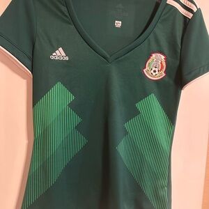 Adidas Dark Green Mexico Football Shirt